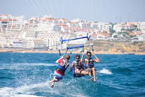 Tour image of Parasailing from Albufeira Marina by Boat