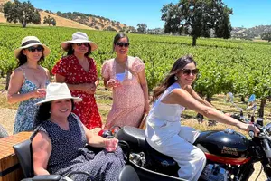 Tour image of Vineyard Rides Paso Robles Sidecar Wine Adventure
