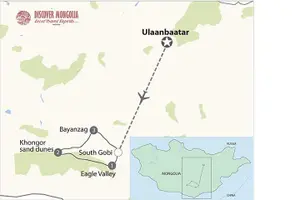 Tour image of 4-Day Mongolia Gobi Desert Tour