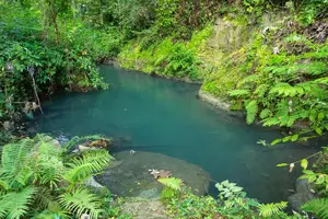Tour image of Cave, Waterfall and River Adventure in Charco Azul from San Juan