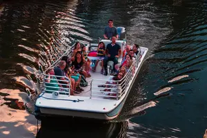 Tour image of Providence WaterFire Boat Rides (Partial Lightings)