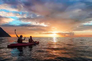 Tour image of Sea Kayaking at Qingshui Cliff Hualien(Sunrise 03:30am)