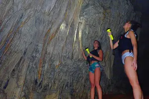 Tour image of Okinawa Miyako Pumpkin Limestone Caving and Sea Turtle Snorkeling