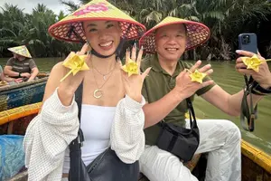 Tour image of HộiAnTrà Quế farming &Cooking Class-BasketBoat Ride,Crab fishing