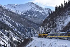 Tour image of Alaska Railroad Aurora Winter Anchorage to Fairbanks One Way