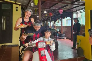 Tour image of Countryside Bicycle To-Lantern making ,Carpentryvillage,makingMat
