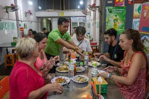 Tour image of Phnom Penh Evening Foodie Vespa Tour