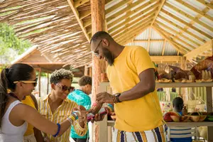 Tour image of Private Sandy Bay Farm to Table Meal and Tour at Blue Hole Estate