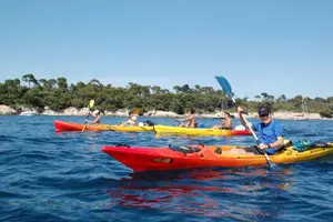 Tour image of Sea Kayak Rental to the Lérins Islands from the Pointe Croisette, Cannes