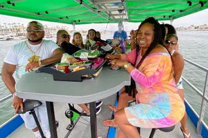 Tour image of Newport Beach Paddle Pub Shared Experience for up to 16
