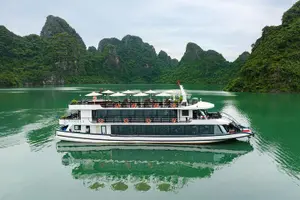 Tour image of Halong Bay: 5-star Pamela Cruise Day Trip with Lunch & Activities