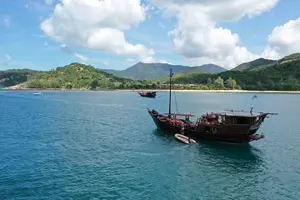 Tour image of Full Day Chantara Pirate Junk Boat Koh Phangan Cruise with Sunset