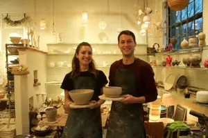 Tour image of Private Wheel Pottery Experience with One Drink