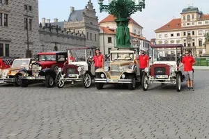 Tour image of Vintage car tour to Terezín concentration camp