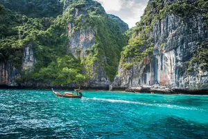 Tour image of Phi Phi Islands Adventure: Ferry, Snorkeling & Island Lunch