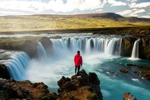 Tour image of From Akureyri Port: Godafoss Waterfall Tour for Cruise Ships