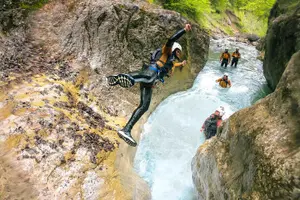 Tour image of Canyoning Interlaken with OUTDOOR