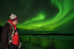 Tour image of Spectacular Chena Hot springs Northern Lights experience