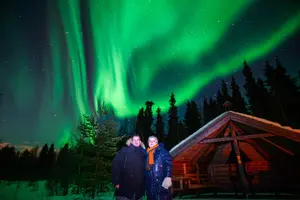 Tour image of Northern Lights Wilderness Small-Group Tour from Rovaniemi
