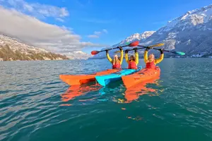 Tour image of Winter Kayak Tour of the Turquoise Lake Brienz