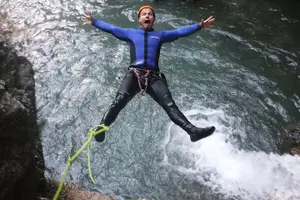 Tour image of Canyoning in Susec Gorge from Bovec