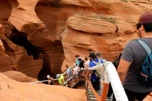 Tour image of Antelope Canyon and Horseshoe Bend Small Group Tour from Vegas