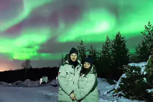 Tour image of Rovaniemi: Northern Lights Group Tour - Guaranteed View