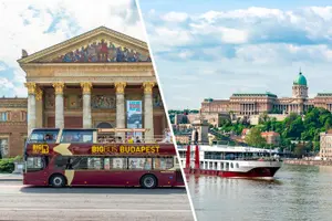 Tour image of Combo: Budapest Hop-On Hop-Off Bus Tour + Danube River Cruise