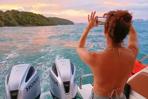 Tour image of Phi Phi & Bamboo Islands Snorkeling Tour with Lunch by Speedboat