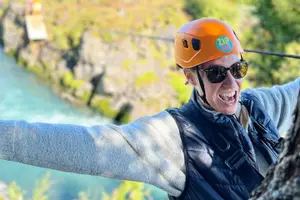 Tour image of Zipline Adventure Through Glerárgil River Canyon in Akureyri Town