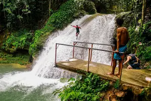 Tour image of Blue Hole and River Tubing Combo from Ocho Rios