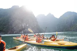 Tour image of HaLong, Lan Ha Bay 2D1N w/ 5* Cruise, Balcony Cabin,Free Transfer