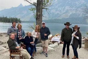 Tour image of Private Sunset Wildlife Dinner Safari From Jackson WY