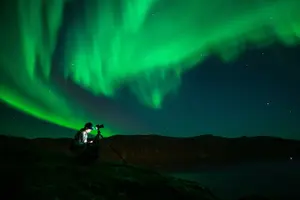 Tour image of Northern Lights Minibus Chase from Tromso
