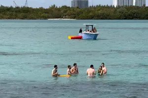 Tour image of Miami Island Adventure: Boat Rental to Raccoon Island