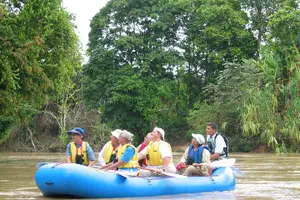 Tour image of Wildlife Safari Float by Inflatable Raft in Peñas Blancas River