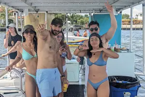 Tour image of Private Double Deck Pontoon Party Cruise in Fort Lauderdale