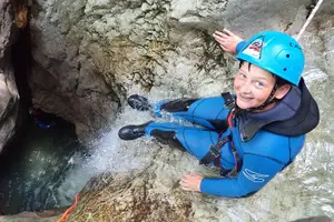 Tour image of CANYONING in Susec from Bovec, Families welcome, photo service