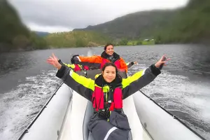 Tour image of The Best Fjordcruise: Bergen fjord by Zodiac or Pontoon Boat