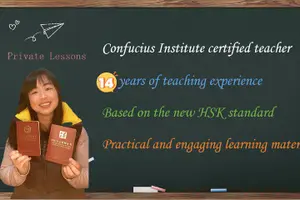 Tour image of 1-week Chinese lessons with Becky