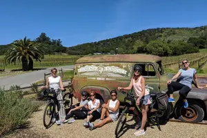 Tour image of Sonoma Valley Pedal Assist Bike Tour with Lunch