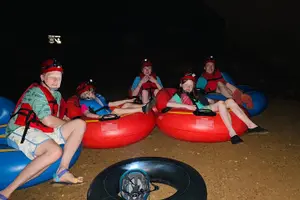 Tour image of St. Herman's Cave Tubing with swimming in the Inland Blue Hole