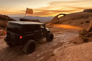Tour image of Private Sunset Jeep Ride to Sand Mountain