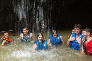 Tour image of Cueva del Indio and Charco Azul Cave and Waterfall Adventure