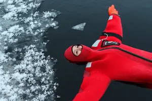 Tour image of Aurora Ice Floating in Rovaniemi