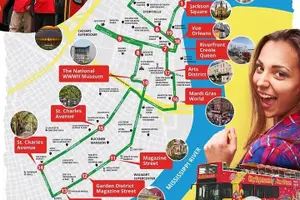 Tour image of New Orleans City Sightseeing Hop-On Hop-Off Bus Tour