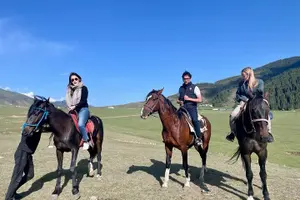Tour image of From Bishkek Horse Riding in Arashan Mountains