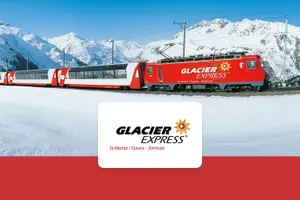 Tour image of Glacier Express (Ticket with Seat Reservation): Zermatt to/from Chur/St. Moritz
