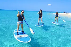 Tour image of Okinawa Miyako Beach SUP or Canoe and sea turtle Snorkeling