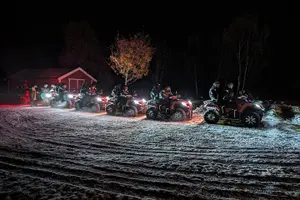 Tour image of Evening Tour and Aurora Borealis Sightseeing in Norway by ATV